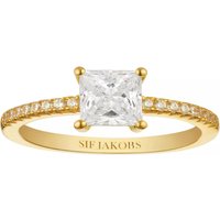 Sif Jakobs Jewellery Ringen - Ellera Quadrato Ring in gold