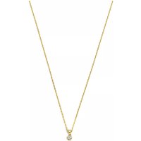 Isabel Bernard Kettingen - De la Paix Emily 14 karat necklace  diamond 0.05 in gold