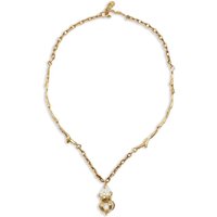 Marni Kettingen - Encased-Pearl Branch-Motif Necklace in gold