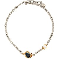 Marni Kettingen - Pearl-Detail Choker Necklace in silver