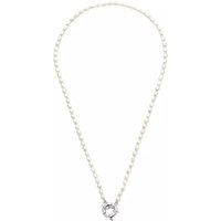 Parte Di Me Kettingen - Brioso Cortona Bella 925 sterling silver pearl nec in silver