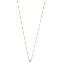 Isabel Bernard Kettingen - Le Marais Garance 14 Karat Necklace With Zirconia in gold