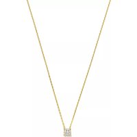 Isabel Bernard Kettingen - De la Paix Hanaé 14 karat necklace  diamond 0.08 in gold