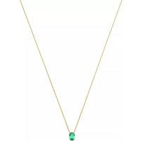 Isabel Bernard Kettingen - Baguette Olivia 14 karat necklace in multi