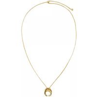 Charlotte Chesnais Kettingen - Initial Necklace - Silver/Gold 18Kt - Gold in gold