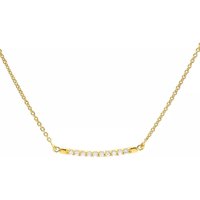 diamondline Kettingen - Necklace 375 10 Diamonds total approx. 0