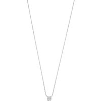 Isabel Bernard Kettingen - Saint Germain Hã©Lione 14 Karat Necklace With Zirc in silver