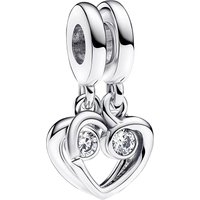 Pandora Charms - Sterling silver Cubic Zirconia in silver