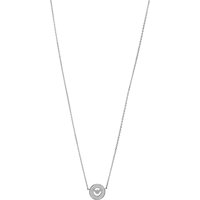 Emporio Armani Kettingen - Sterling Silver Pendant Necklace in silver