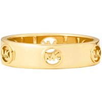 Michael Kors Ringen - 14K Gold-Plated MK Logo Band Ring in gold