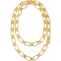 Michael Kors Kettingen - 14K Gold-Plated Empire Chain Double Layer Necklace in gold