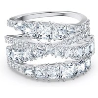 Swarovski Ringen - Swarovski Twist damen Ring Silber 5584650 in silver