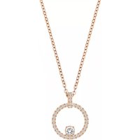 Swarovski Kettingen - Creativity Necklace rose gold-tone plated in quarz