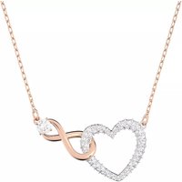 Swarovski Kettingen - Infinity and heart Mixed metal finish in multi