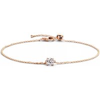 Blush Armbanden - Blush 585er Golden Armband 2166RZI (Länge: 18.00 c in gold