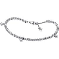 Pandora Armbanden - Glitzertropfen-Tennisarmband in silver