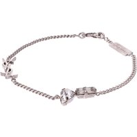 Saint Laurent Armbanden - Cassandre Charm Bracelet Silver in silver