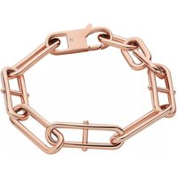 Fossil Armbanden - Heritage D-Link Rose Gold-Tone Stainless Steel Cha in gold