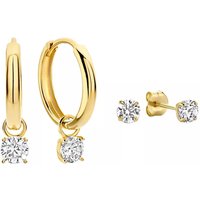 Isabel Bernard Oorbellen - Cadeau d'Isabel 14 karat earring set in gold