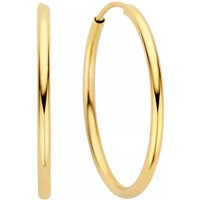 Isabel Bernard Oorbellen - Le Marais Cerise 14 karat hoop earrings in gold