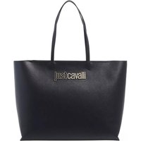 Just Cavalli Shoppers - Range B Metal Lettering Sketch 7 Bags in zwart