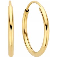 Isabel Bernard Oorbellen - Le Marais Cerise 14 karat hoop earrings in gold