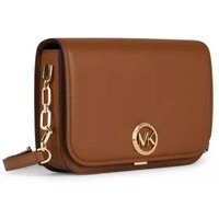 Michael Kors Shoppers - Messanger' Brown Leather Crossbody Bag in bruin