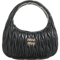 Miu Miu Hobo bags - Wander Hobo Bag in zwart