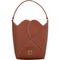 Pinko Bucket bags - Heart Bucket in bruin