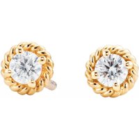 Capolavoro Oorbellen - Earrings "Amore Mio" Diamonds Brilliant Cut in gold