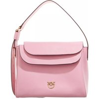 Pinko Hobo bags - Leaf Hobo Classic in poeder roze