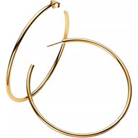 Pandora Oorbellen - 14k Gold-plated hoop earrings in gold