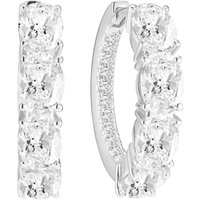 Sif Jakobs Jewellery Oorbellen - Ellisse Creolo Earrings in silver