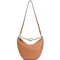 VALENTINO Shoppers - V Logo Moon Medium Hobo Bag in beige