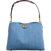 Coach Hobo bags - Denim Willow Shoulder Bag in blauw