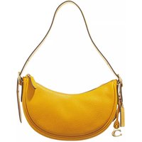 Coach Hobo bags - Soft Pebble Leather Luna Shoulder Bag in geel