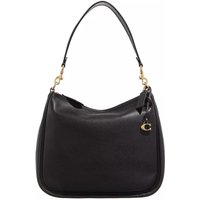 Coach Hobo bags - Soft Pebble Leather Cary Shoulder Bag in zwart