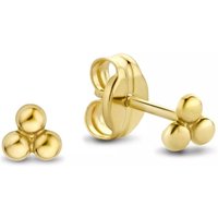 Isabel Bernard Oorbellen - Rivoli Emilie 14 Karat Ear Studs With Spheres in gold