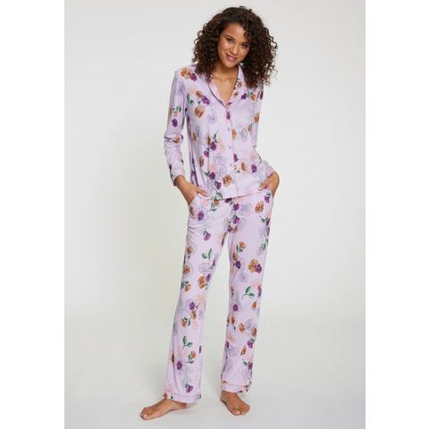 Vivance Dreams Pyjama met bloemdessin (2-delig)