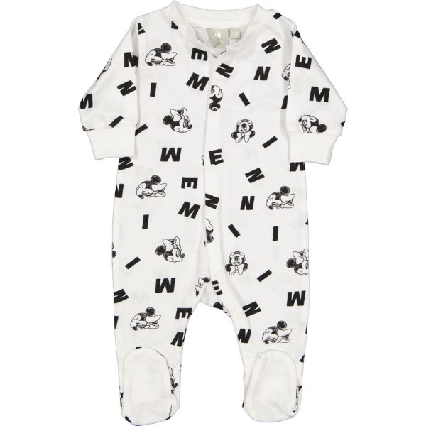 Baby pyjama Minnie Lange mouwen Met voetjes