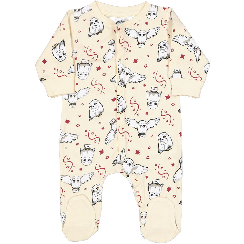 Baby pyjama Harry Potter Lange mouwen Met voetjes