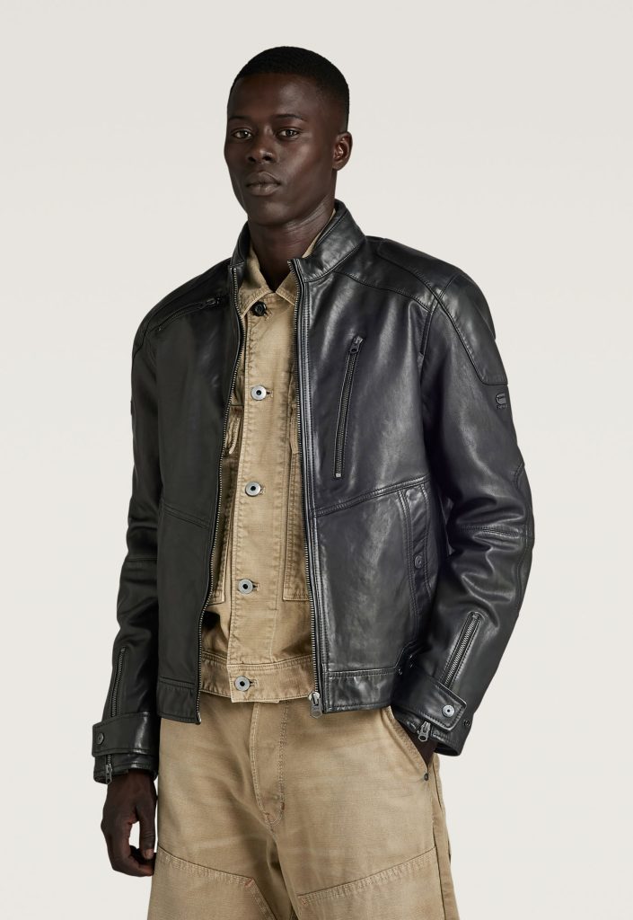 G-Star RAW Biker Leather Jack