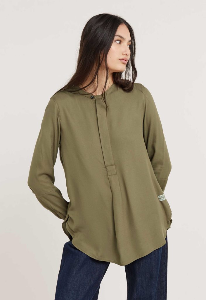 G-Star RAW Half Placket Blouse