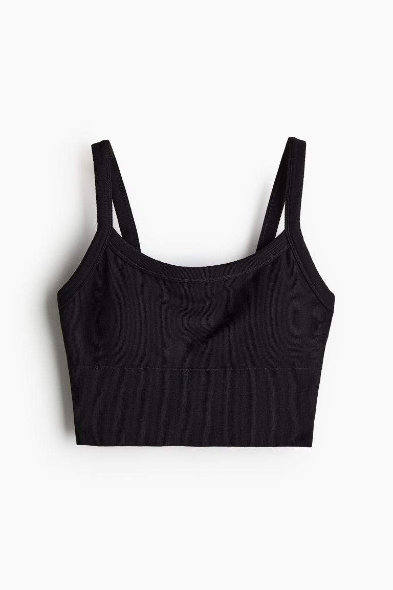 H & M - One-shoulderbadpak met padded cups - Zwart