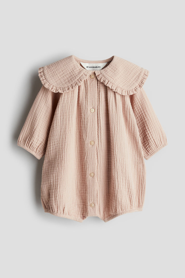 H & M - Blouse met V-hals - Zwart