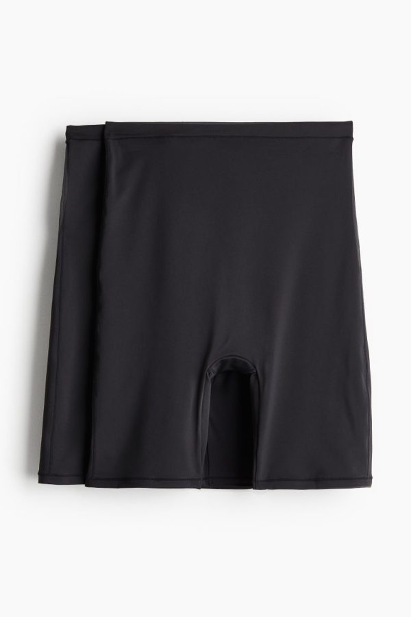 H & M - MAMA Set van 2 fietsshorts - Zwart