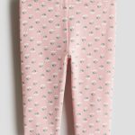 H & M - Katoenen legging - Roze