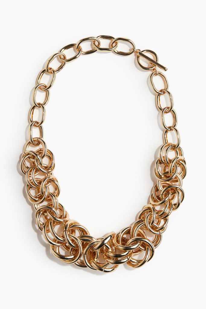 H & M - Chunky schakelketting - Goud