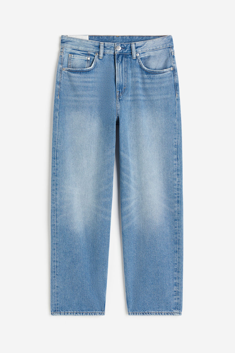 H & M - Loose Jeans - Blauw