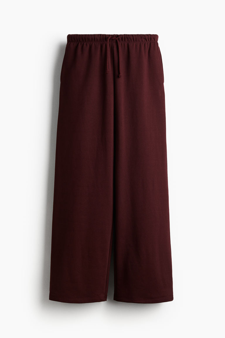 H & M - Wijde joggers - Rood